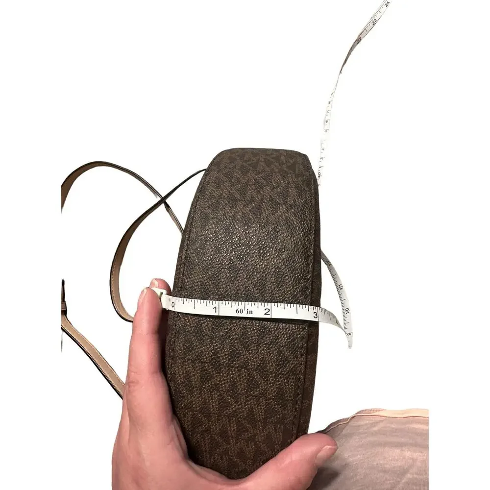 Michael Kors Emilia Medium Logo Shoulder Bag Adjustable Strap - Picture 8 of 9